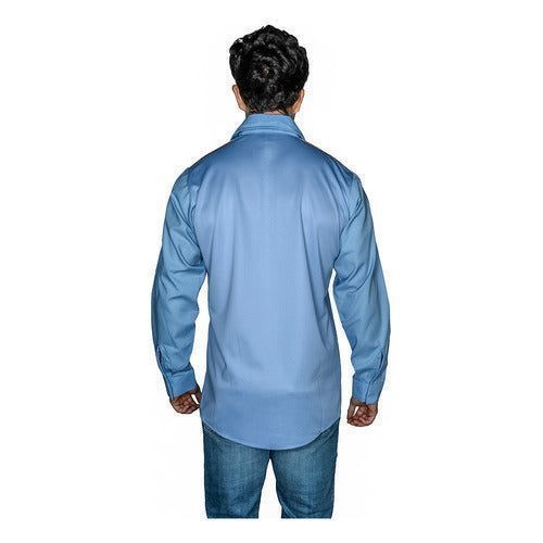 Red Kap Sp3a Camisa Trabajo Larga Ventilación Reflejante - Garufa Jeans