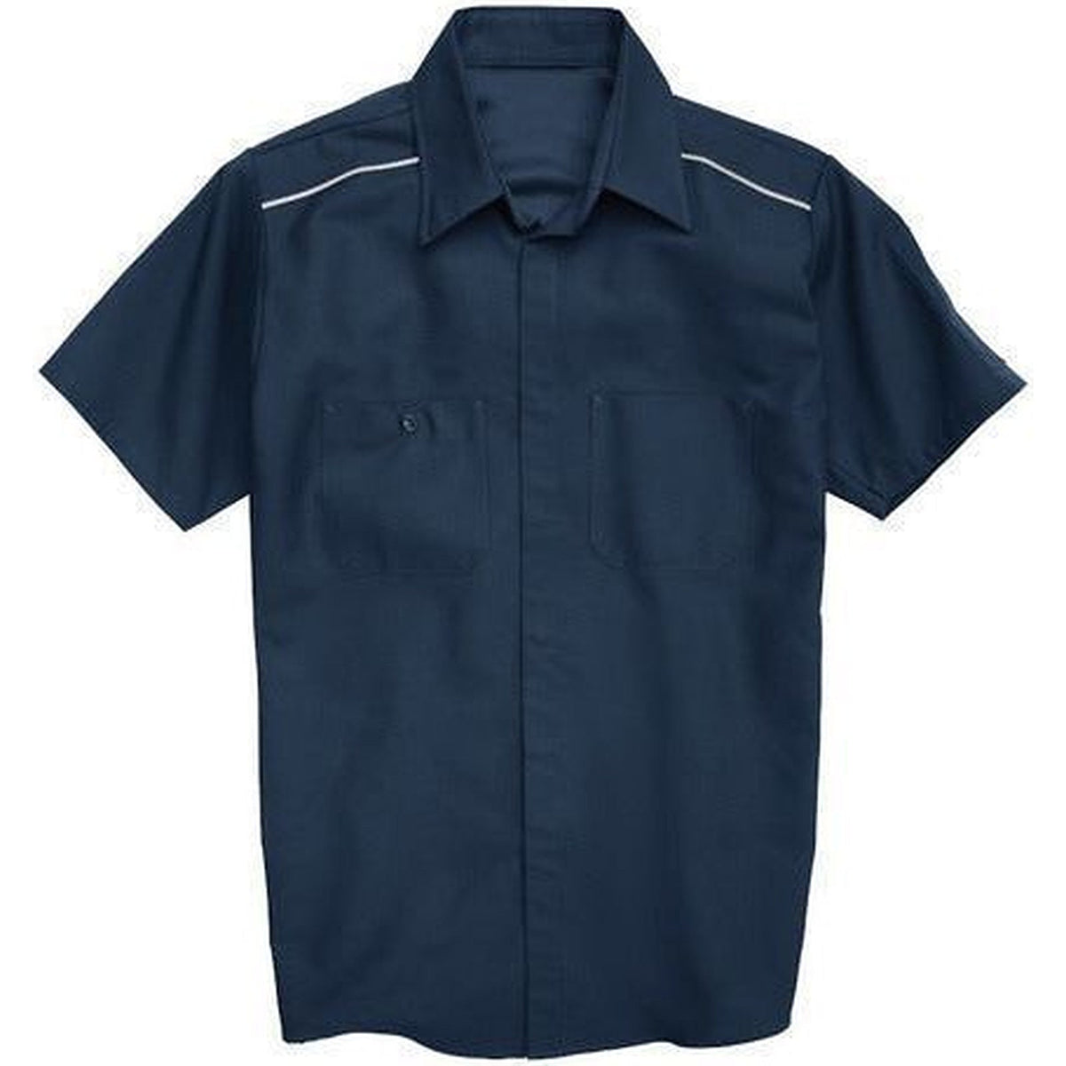 Red Kap SP4A camisa de trabajo para hombre color azul marino, prenda frente | color:azul-marino