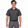 Red Kap SP4A camisa de trabajo para hombre color gris oxford, frontal fajada | color:gris-oxford