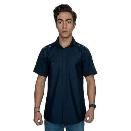 Red Kap Sp4a Camisa Trabajo Corta Ventilación Reflejante - Garufa Jeans