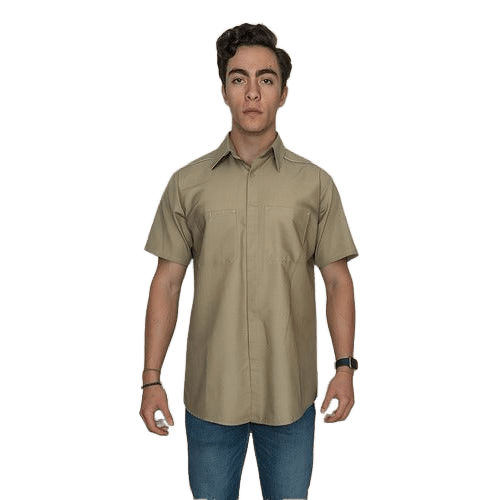 Red Kap Sp4a Camisa Trabajo Corta Ventilación Reflejante - Garufa Jeans