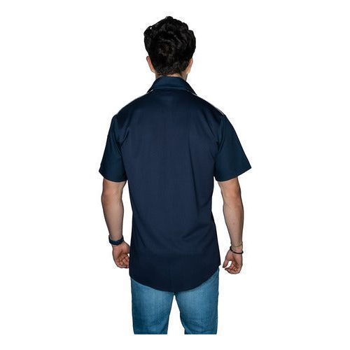 Red Kap Sp4a Camisa Trabajo Corta Ventilación Reflejante - Garufa Jeans