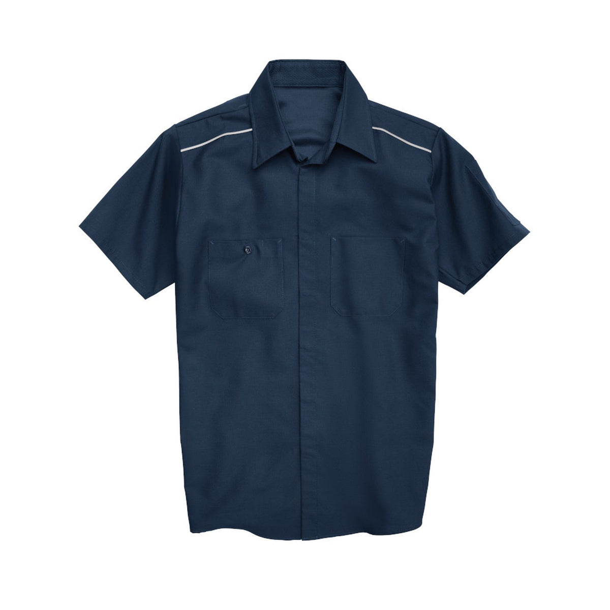 Camisa de trabajo Red Kap SP4A para hombre azul marino, prenda frontal | color:azul-marino