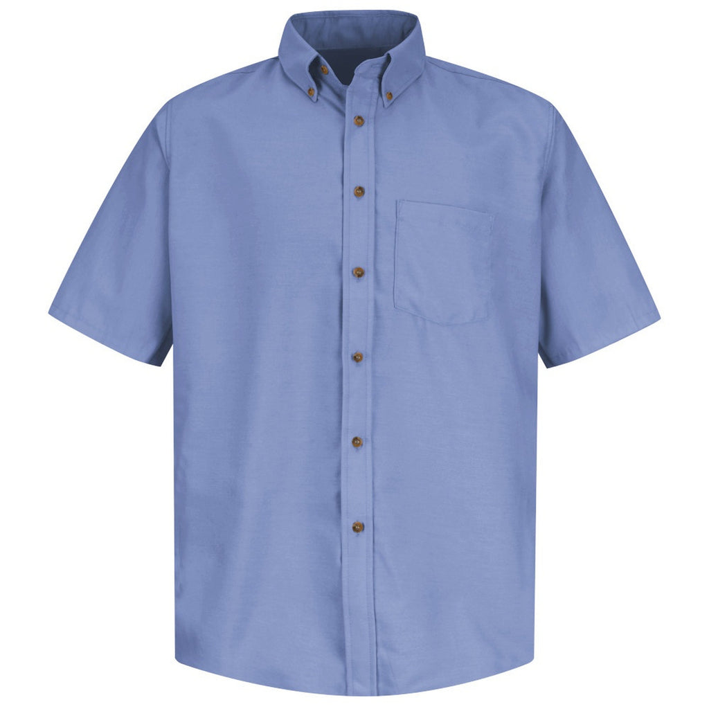 Camisa Red Kap SP80 para hombre talla extra Azul cielo, prenda frente