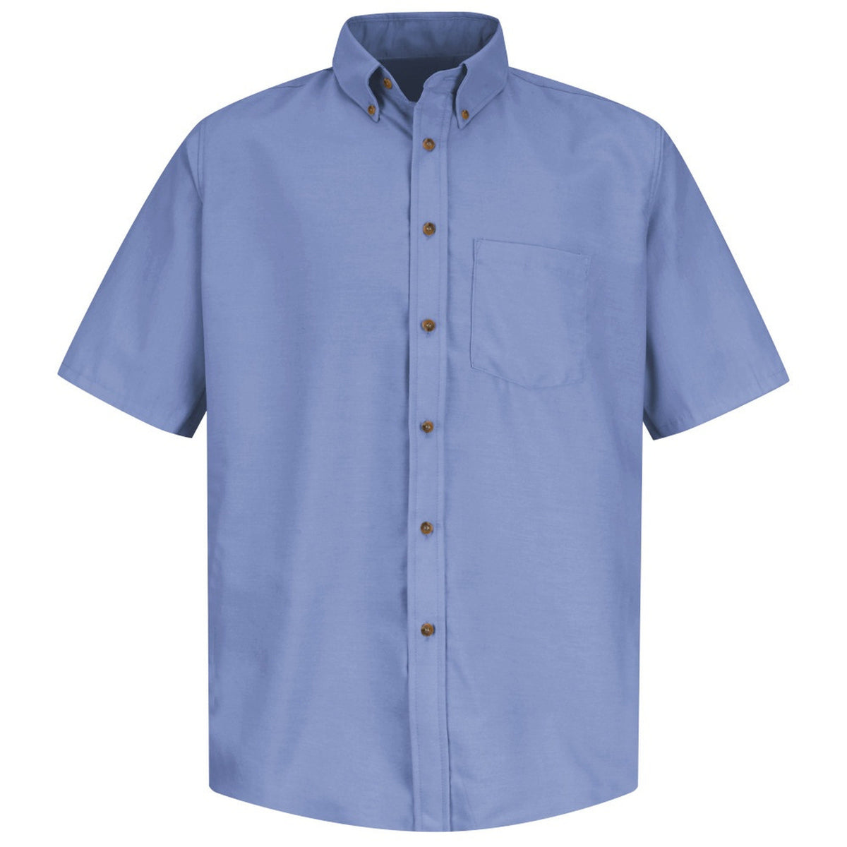 Camisa Red Kap SP80 para hombre talla extra Azul cielo, prenda frente | color:azul-cielo