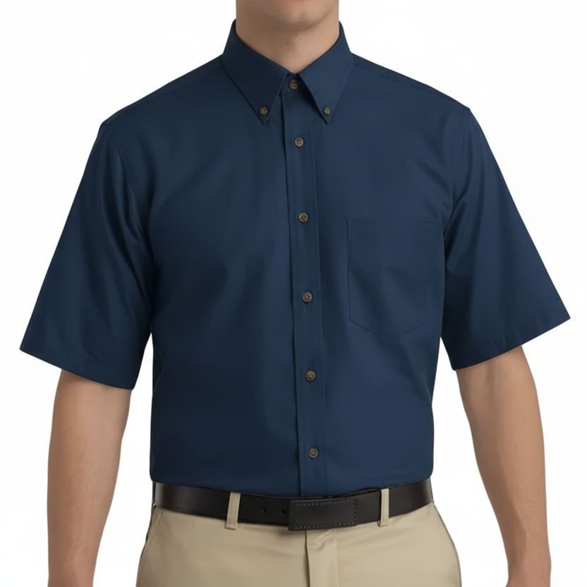 Red Kap Sp80 Camisa Manga Corta Vestir Casual Trabajo Extras - Garufa Jeans