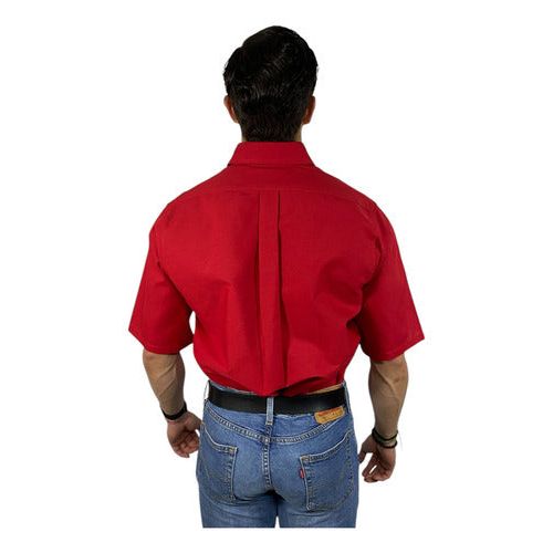 Red Kap Sp80 Camisa Manga Corta Vestir Casual Trabajo - Garufa Jeans