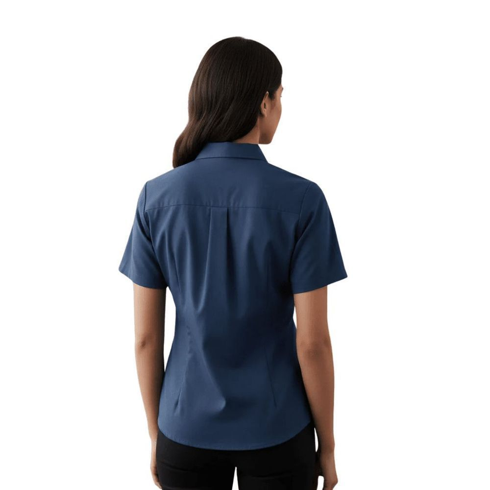 Red Kap Sp81 Blusa Manga Corta Trabajo Casual Vestir Mujer - Garufa Jeans