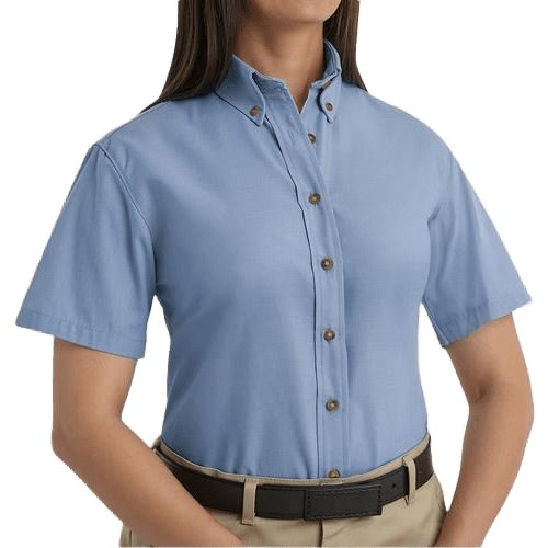 Red Kap Sp81 Blusa Manga Corta Trabajo Casual Vestir Mujer - Garufa Jeans