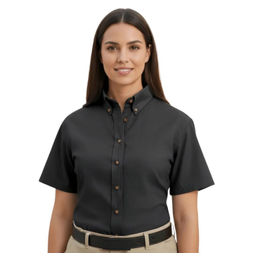 Red Kap Sp81 Blusa Manga Corta Trabajo Casual Vestir Mujer - Garufa Jeans