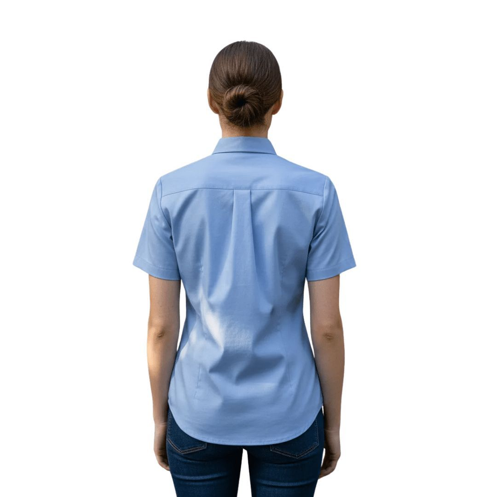 Red Kap Sp81 Blusa Manga Corta Trabajo Casual Vestir Mujer - Garufa Jeans