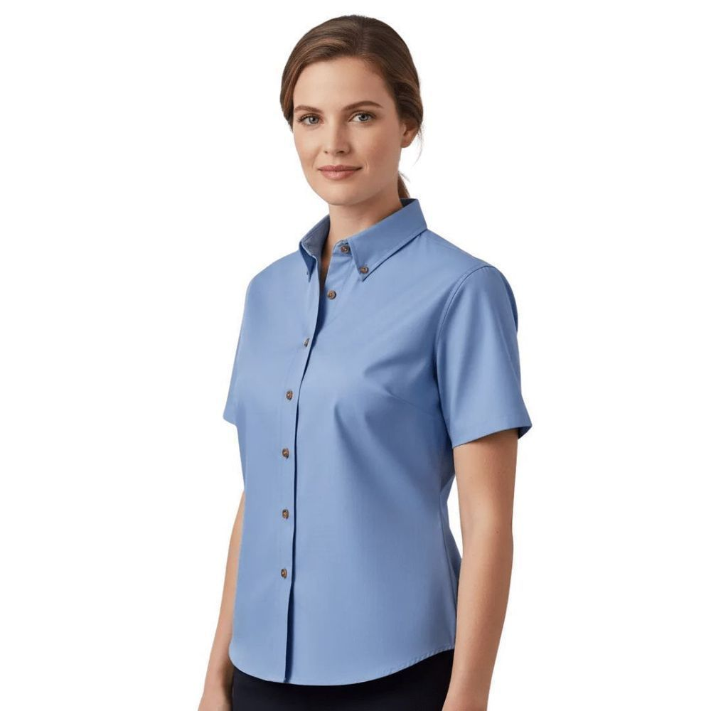 Red Kap Sp81 Blusa Manga Corta Trabajo Casual Vestir Mujer - Garufa Jeans
