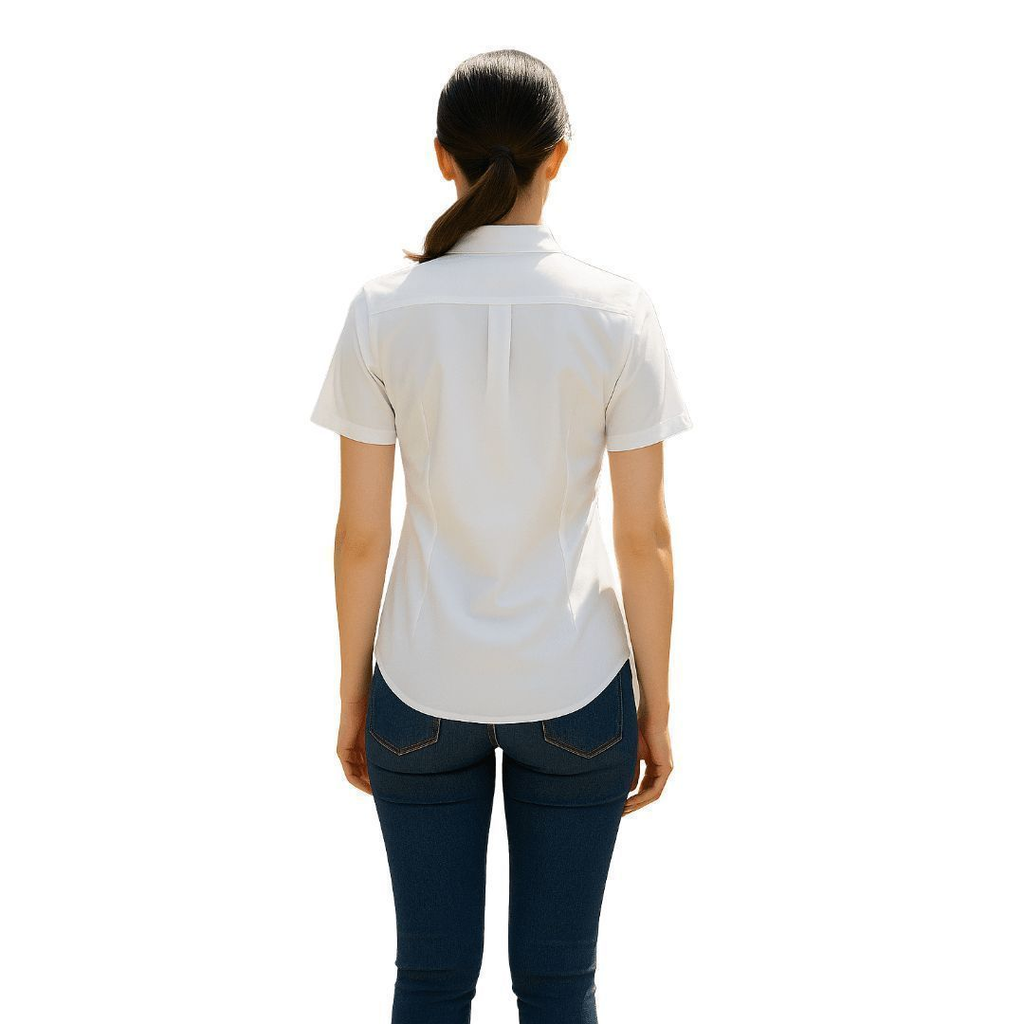 Red Kap Sp81 Blusa Manga Corta Trabajo Casual Vestir Mujer - Garufa Jeans