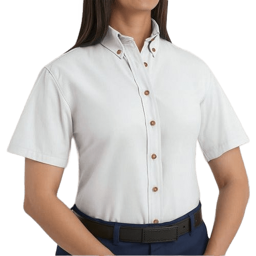 Red Kap Sp81 Blusa Manga Corta Trabajo Casual Vestir Mujer - Garufa Jeans