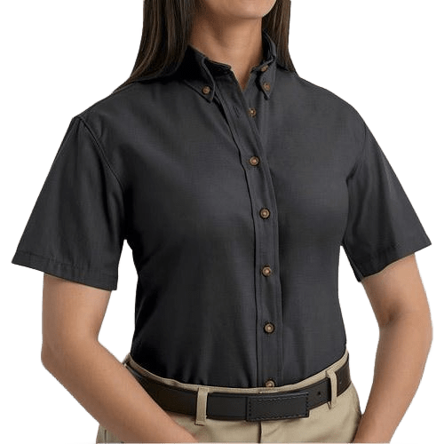 Red Kap Sp81 Blusa Manga Corta Trabajo Casual Vestir Mujer - Garufa Jeans