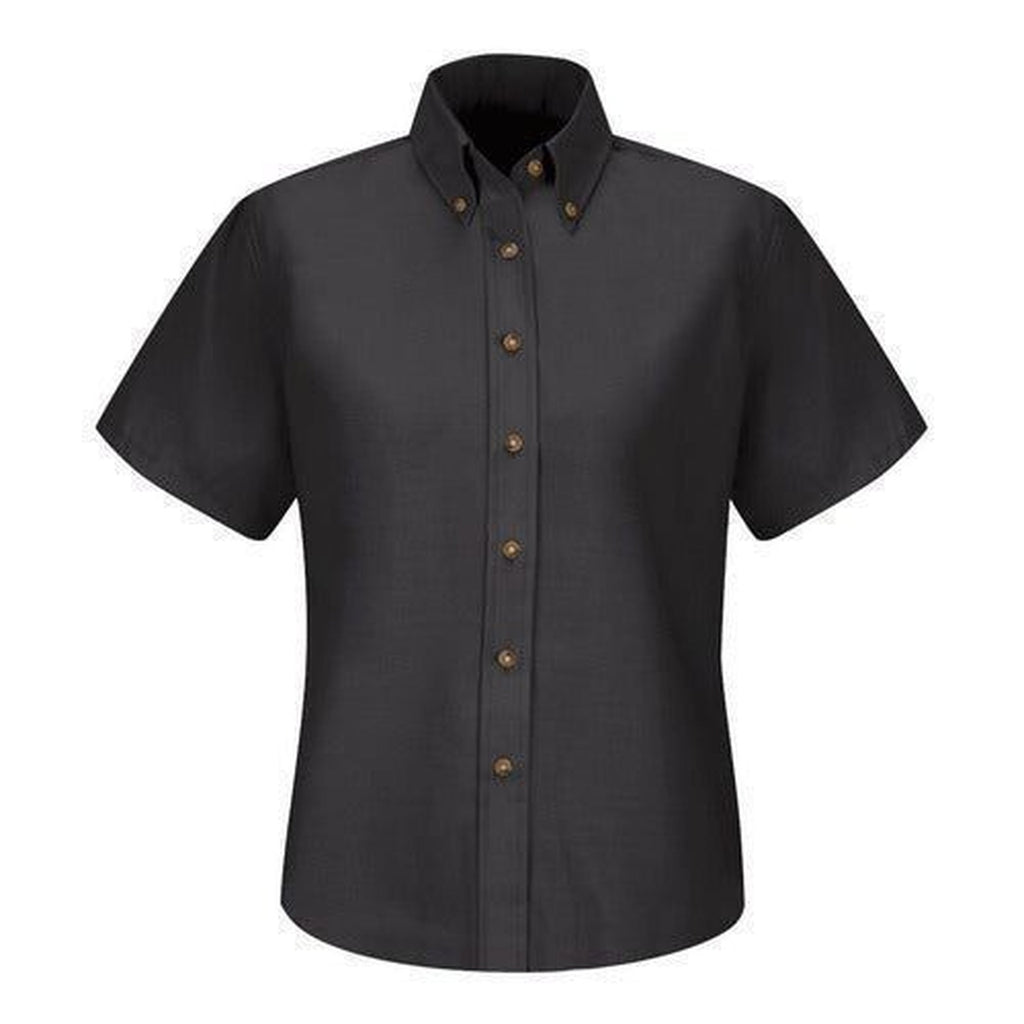 Blusa Red Kap SP81 mujer negra, prenda frontal