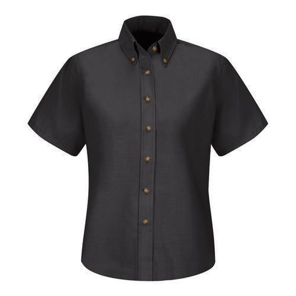 Blusa Red Kap SP81 mujer negra, prenda frontal | color:negra