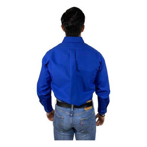 Red Kap Sp90 Camisa Manga Larga Vestir Casual Trabajo - Garufa Jeans