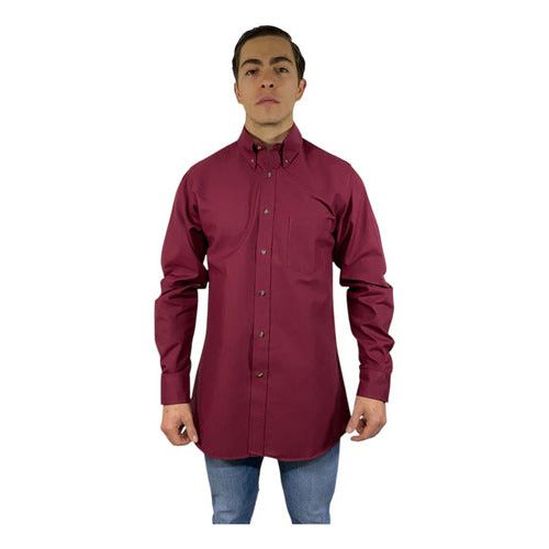 Red Kap Sp90 Camisa Manga Larga Vestir Casual Trabajo - Garufa Jeans