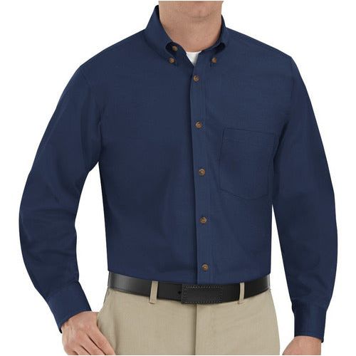 Red Kap Sp90 Camisa Manga Larga Vestir Casual Trabajo - Garufa Jeans