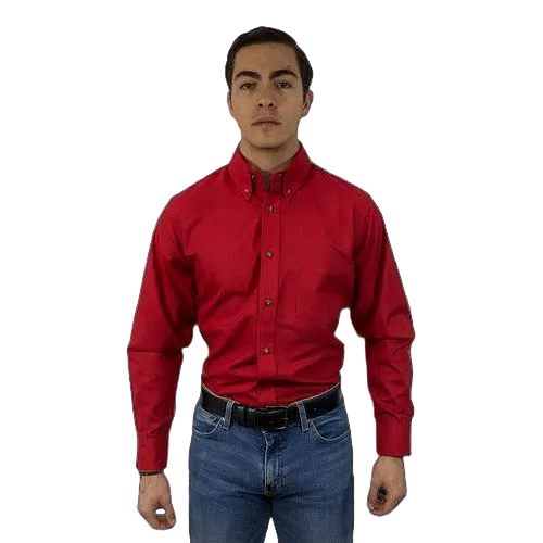 Red Kap Sp90 Camisa Manga Larga Vestir Casual Trabajo - Garufa Jeans
