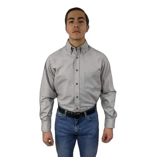 Red Kap Sp90 Camisa Manga Larga Vestir Casual Trabajo - Garufa Jeans