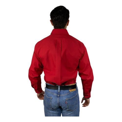 Red Kap Sp90 Camisa Manga Larga Vestir Casual Trabajo - Garufa Jeans