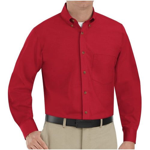 Red Kap Sp90 Camisa Manga Larga Vestir Casual Trabajo - Garufa Jeans