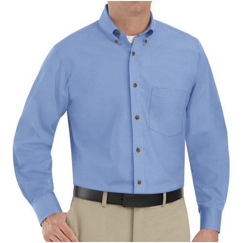 Red Kap Sp90 Camisa Manga Larga Vestir Casual Trabajo - Garufa Jeans