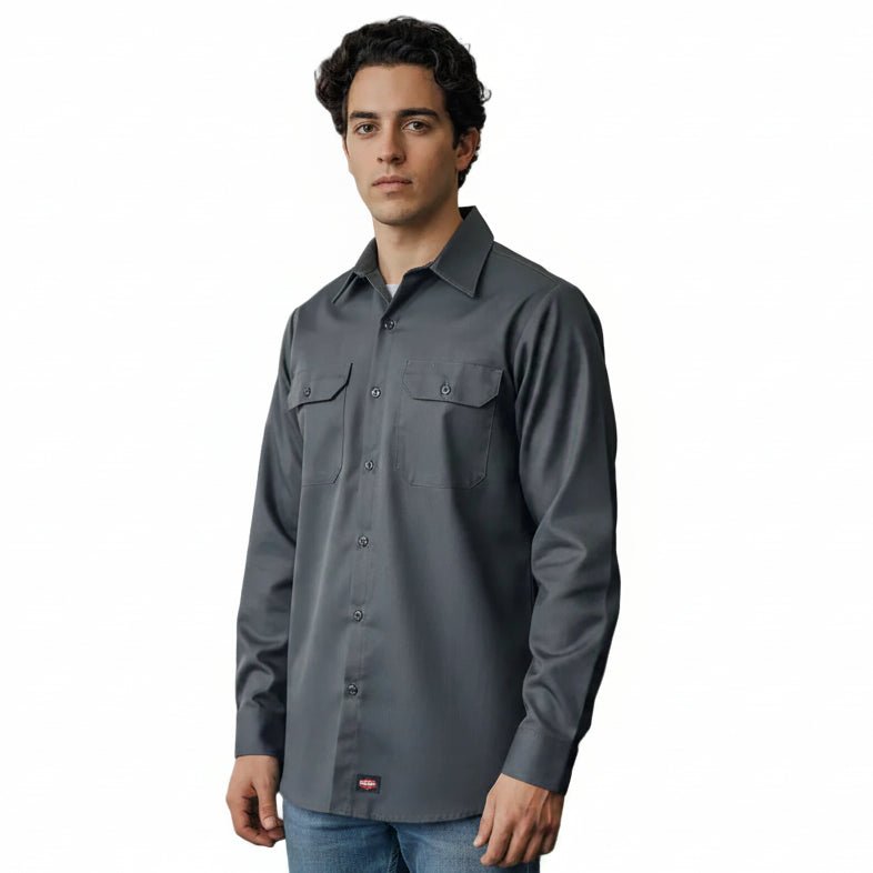 Red Kap St52 Camisa Camisola Trabajo Manga Larga Resistente - Garufa Jeans