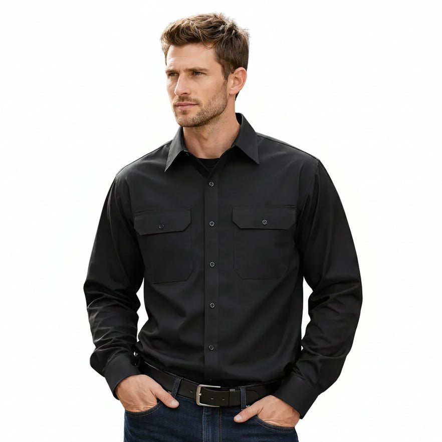 Red Kap St52 Camisa Camisola Trabajo Manga Larga Resistente - Garufa Jeans