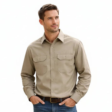 Red Kap St52 Camisa Camisola Trabajo Manga Larga Resistente - Garufa Jeans