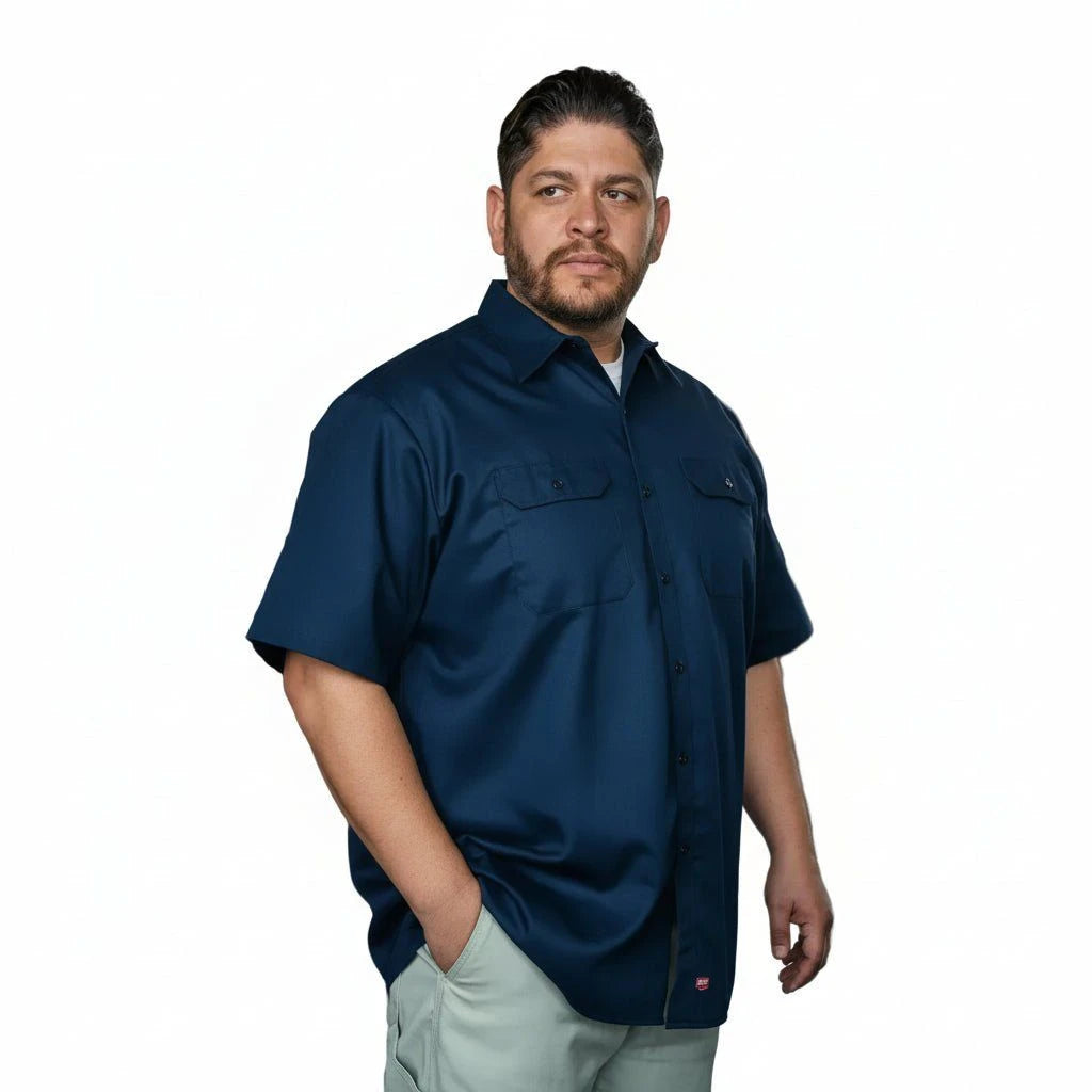 Red Kap St62 Camisa Camisola Trabajo Manga Corta Talla Extra - Garufa Jeans