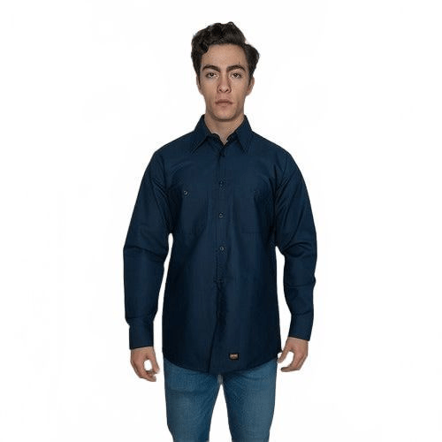 Red Kap Sx10 Camisa Trabajo Manga Larga Mimix Ajustable - Garufa Jeans