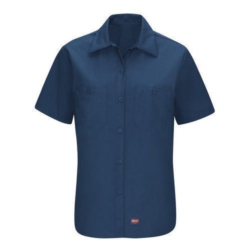 Red Kap Sx21 Blusa Trabajo Manga Corta Ajustable Resistente - Garufa Jeans