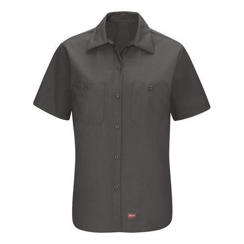 Red Kap Sx21 Blusa Trabajo Manga Corta Ajustable Resistente - Garufa Jeans