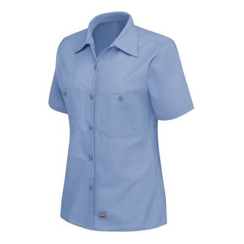 Red Kap Sx21 Blusa Trabajo Manga Corta Ajustable Resistente - Garufa Jeans