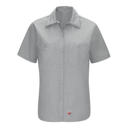 Red Kap Sx21 Blusa Trabajo Manga Corta Ajustable Resistente - Garufa Jeans