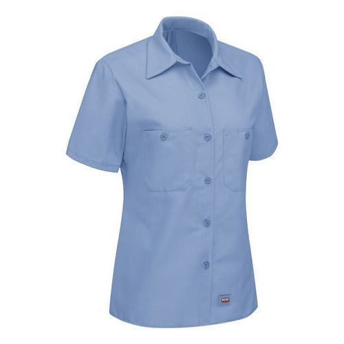 Red Kap Sx21 Blusa Trabajo Manga Corta Ajustable Resistente - Garufa Jeans