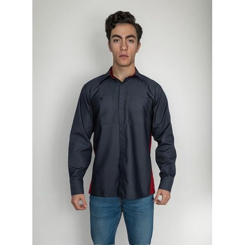 Red Kap Sy32 Camisa Manga Larga Mecánico Repelente Aceite - Garufa Jeans