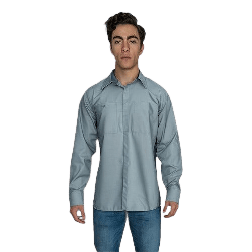 Red Kap Sy32 Camisa Manga Larga Mecánico Repelente Aceite - Garufa Jeans