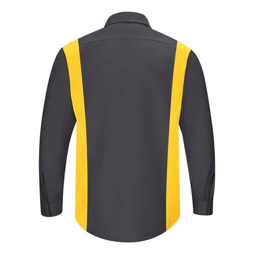 Red Kap Sy32 Camisa Manga Larga Mecánico Repelente Aceite #mlpos_68 | Color: RB - Azul Rey con Negro #color_rb_-_azul_rey_con_negro #sku_sy32rbrg2xl #sku_sy32rbrgl #sku_sy32rbrgm #sku_sy32rbrgs #sku_sy32rbrgxl