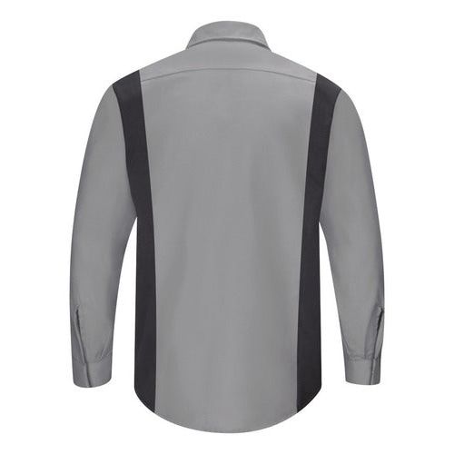Red Kap Sy32 Camisa Manga Larga Mecánico Repelente Aceite #mlpos_43 | Color: GC - Gris con gris Oxford #color_gc_-_gris_con_gris_oxford #sku_sy32gcrg2xl #sku_sy32gcrgl #sku_sy32gcrgm #sku_sy32gcrgs #sku_sy32gcrgxl