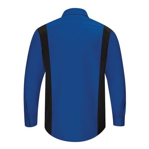 Red Kap Sy32 Camisa Manga Larga Mecánico Repelente Aceite #mlpos_65 | Color: RB - Azul Rey con Negro #color_rb_-_azul_rey_con_negro #sku_sy32rbrg2xl #sku_sy32rbrgl #sku_sy32rbrgm #sku_sy32rbrgs #sku_sy32rbrgxl