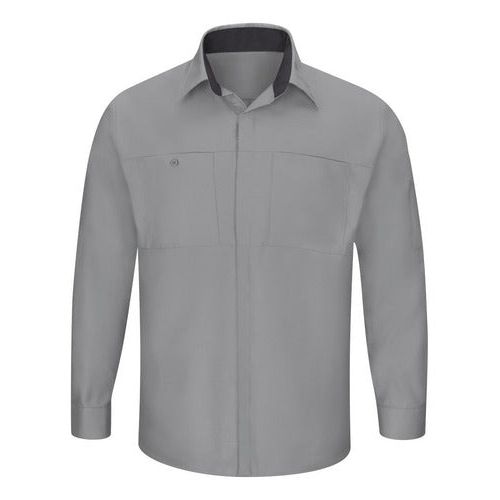 Red Kap Sy32 Camisa Manga Larga Mecánico Repelente Aceite #mlpos_42 | Color: GC - Gris con gris Oxford #color_gc_-_gris_con_gris_oxford #sku_sy32gcrg2xl #sku_sy32gcrgl #sku_sy32gcrgm #sku_sy32gcrgs #sku_sy32gcrgxl