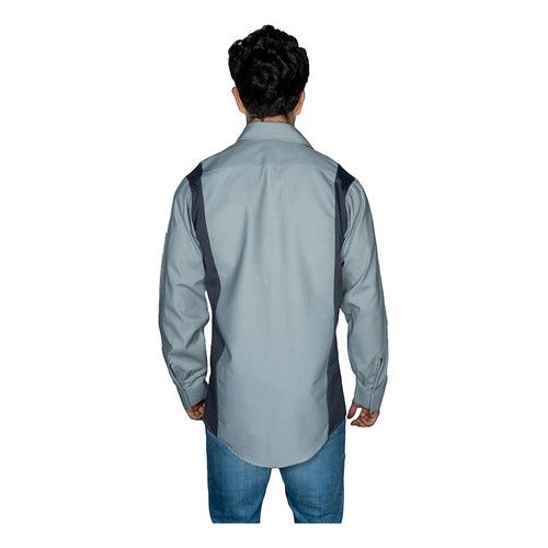 Red Kap Sy32 Camisa Manga Larga Mecánico Repelente Aceite - Garufa Jeans