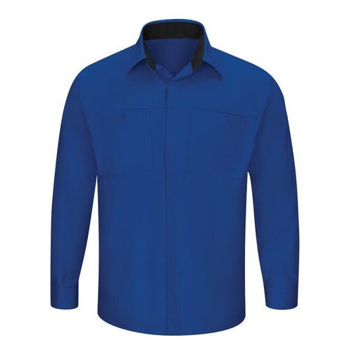 Red Kap Sy32 Camisa Manga Larga Mecánico Repelente Aceite #mlpos_64 | Color: RB - Azul Rey con Negro #color_rb_-_azul_rey_con_negro #sku_sy32rbrg2xl #sku_sy32rbrgl #sku_sy32rbrgm #sku_sy32rbrgs #sku_sy32rbrgxl