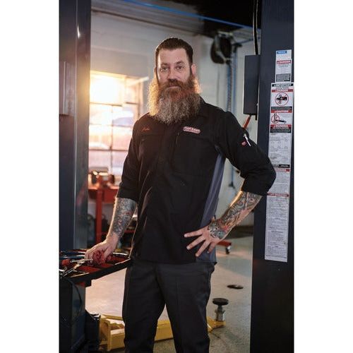 Red Kap Sy32 Camisa Manga Larga Mecánico Repelente Aceite - Garufa Jeans