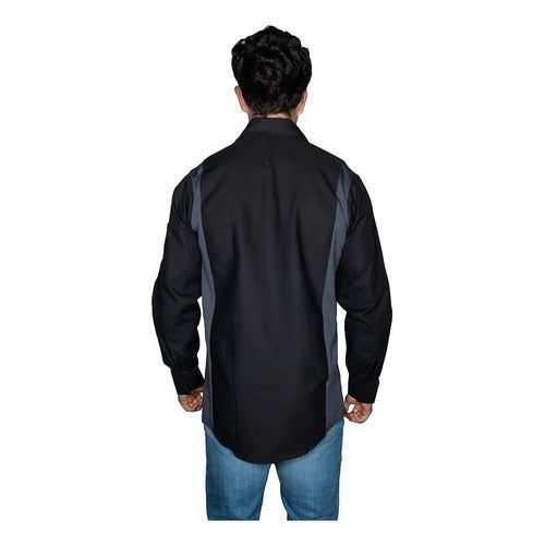 Red Kap Sy32 Camisa Manga Larga Mecánico Repelente Aceite - Garufa Jeans