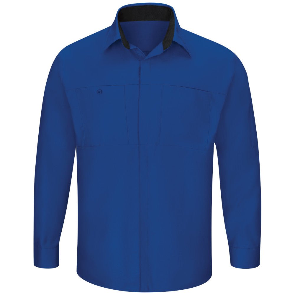 Red Kap Sy32 Camisa Manga Larga Mecánico Repelente Extras #mlpos_31 #mlitem_MLM4949086652 | Color: CF - Gris Oxford con rojo | Talla: 3XL #color_cf_-_gris_oxford_con_rojo #sku_sy32cfrg3xl #sku_sy32cfrg4xl #sku_sy32cfrg5xl